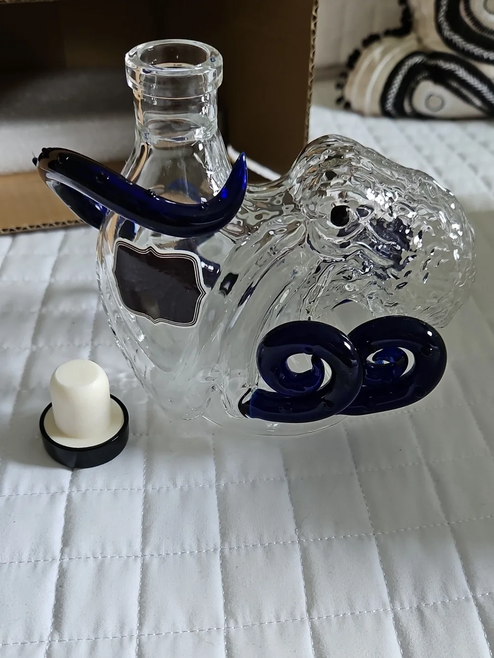 Octopus Glass Bottle